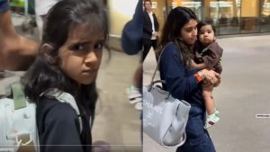 Rohit Sharma Daughter: మీడియాపై రోహిత్ శర్మ కూతురు సీరియ‌స్‌…కొడుకు అహాన్ లుక్స్ వైర‌ల్‌