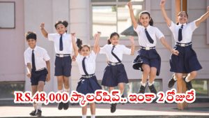 NMMS: విద్యార్థులకు అద్భుతమైన అవకాశం.. రూ.48,000 స్కాలర్‌షిప్ గడువు పొడగింపు, ఇంకెందుకు ఆలస్యం