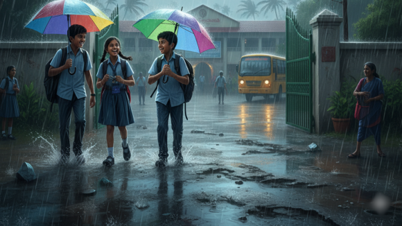 AP Schools Holiday: ఏపీలో అతి భారీ వర్షాలు.. రేపు ఈ జిల్లాల్లో స్కూళ్లకు సెలవు