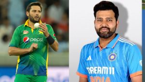 Shahid Afridi: జింబాబ్వే లాంటి ప‌నికూన జ‌ట్ల‌పైనే సెంచ‌రీలు..రోహిత్ ప‌రువు తీసిన అఫ్రిది
