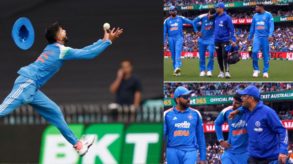 Shreyas Iyer Catch: సూపర్ క్యాచ్ పట్టిన శ్రేయాస్ అయ్యర్…తీవ్రమైన గాయంతో మైదానం నుంచి ఔట్ Shreyas Iyer Catch: సూపర్ క్యాచ్ పట్టిన శ్రేయాస్ అయ్యర్…తీవ్రమైన గాయంతో మైదానం నుంచి ఔట్