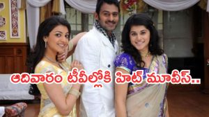 Today Movies in TV : ఆదివారం టీవీల్లోకి రాబోతున్న హిట్ మూవీస్.. ఆ ఒక్కటి మస్ట్ వాచ్..