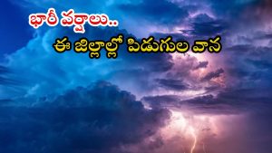 Weather News: రాష్ట్రంలో భారీ నుంచి అతిభారీ వర్షాలు.. ఈ ప్రాంతాల్లో కుండపోత వాన, పిడుగులు పడే ఛాన్స్?