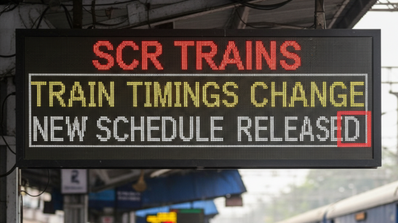SCR Train Timings: రైల్వే ప్రయాణికుల అలర్ట్.. ఈ రైళ్ల టైమింగ్స్ మారాయి.. కొత్త షెడ్యూల్ ఇవే