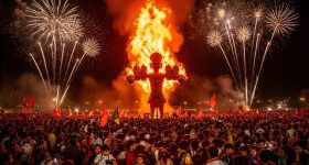 Dussehra Celebrations USA: అమెరికాలో ఘనంగా దసరా సంబరాలు.. న్యూజెర్సీని అలరించిన తెలుగు సంస్కృతి