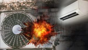 AC explosion: బాచుపల్లిలో దారుణం..  ఏసీ పేలి ఇంట్లో ..