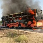 Bus Fire Accident: అయ్యో ఎంత ఘోరం! కదులుతున్న బస్సులో చెలరేగిన మంటలు.. 15 మంది సజీవ దహనం