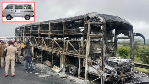 Kurnool Bus Fire: కర్నూలు బస్సు ప్రమాదంలో మూడో వాహనం ప్రమేయం.. పోలీసులకు కీలక ఆధారాలు