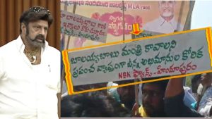 Nandamuri Balakrishna: బాలకృష్ణకు మంత్రి పదవి ఇవ్వాలి.. హిందూపురంలో అభిమానుల హంగామా