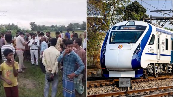 Vande Bharat Accident: రైలు పట్టాలపై కుర్రాళ్లు రీల్స్.. వందే భారత్ దూసుకురావడంతో.. స్పాట్‌లోనే నలుగురు!