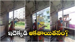 Viral Video: ఎంఎంటీఎస్ నుంచి లోకల్ రైలు లోకో పైలెట్‌పైకి రాయి విసిరిన మహిళ, వీడియో వైరల్!