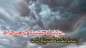 Weather Update: రాష్ట్రంలో 4 రోజులు భారీ వర్షాలు.. ఈ ప్రాంతాల్లో పిడుగుల వర్షం, అత్యవసరం అయితే తప్ప..?