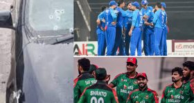 Afg vs Ban: కొంప‌ముంచిన ఆఫ్ఘనిస్తాన్.. బంగ్లా ప్లేయర్ల వాహనాలపై ఫ్యాన్స్ దాడి…!