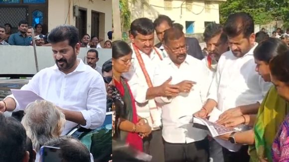 Warangal: పంట నష్టంపై ఎకరానికి రూ. 10 వేలు..  ఇండ్లు డ్యామేజ్ అయిన వాళ్ళకు రూ. 15వేల ఆర్థిక సహాయం ప్రకటించిన సీఎం రేవంత్ రెడ్డి Warangal: పంట నష్టంపై ఎకరానికి రూ. 10 వేలు..  ఇండ్లు డ్యామేజ్ అయిన వాళ్ళకు రూ. 15వేల ఆర్థిక సహాయం ప్రకటించిన సీఎం రేవంత్ రెడ్డి