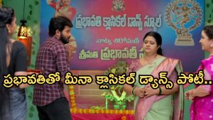 GudiGantalu Today episode: బాలు కోరిక తీరిందా..? ఈగలు తోలుకుంటున్న ప్రభావతి.. క్లాసికల్ డ్యాన్స్..