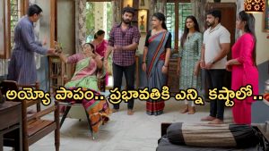 GudiGantalu Today episode: మీనా పై ప్రభావతి సీరియస్.. శిష్యులుగా చేరిన మీనా, బాలు.. ప్రభావతికి నొప్పుల బాధ..