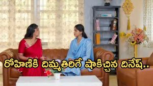 GudiGantalu Today episode: ప్రభావతి ఇంట దీపావళి సంబరాలు.. రోహిణికి దినేష్ వార్నింగ్..మీనా కిడ్నాప్..