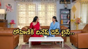 GudiGantalu Today episode: ఇంట్లో దీపావళి సంబరాలు.. కక్కుర్తి పడ్డ మనోజ్..రోహిణికి ఫ్యూజులు అవుట్..