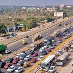 Hyderabad Bangalore highway :హైదరాబాద్-బెంగళూరు హైవేపై భారీ ట్రాఫిక్ జామ్.. 10 కి.మీ. మేర నిలిచిన వాహనాలు!