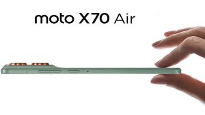 Moto X70 Air: ఐఫోన్ ఎయిర్‌కు పోటీగా మోటోరోలా కొత్త స్లిమ్ ఫోన్.. మోటొ X70 ఎయిర్ లాంచ్