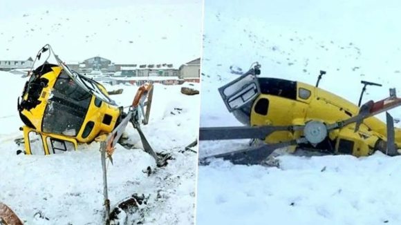 Helicopter Crash: ఘోర ప్రమాదం.. కుప్ప కూలిన హెలికాఫ్టర్.. సోషల్ మీడియాల్ వీడియోలు వైరల్ Helicopter Crash: ఘోర ప్రమాదం.. కుప్ప కూలిన హెలికాఫ్టర్.. సోషల్ మీడియాల్ వీడియోలు వైరల్