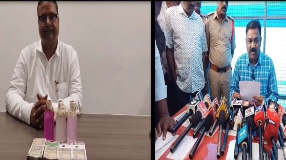 Telangana News: పవిత్రమైన యాదాద్రిలో లంచం బాగోతం.. ఏసీబీకి చిక్కిన ఆలయ అధికారి Telangana News: పవిత్రమైన యాదాద్రిలో లంచం బాగోతం.. ఏసీబీకి చిక్కిన ఆలయ అధికారి