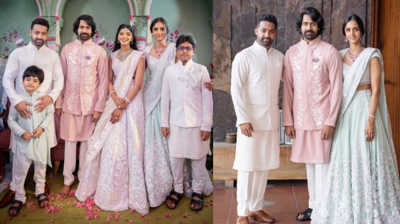 Narne Nithin: వైవాహిక బంధంలోకి అడుగుపెట్టిన నార్నే నితిన్.. ఆకట్టుకుంటున్న ఎన్టీఆర్ లుక్!