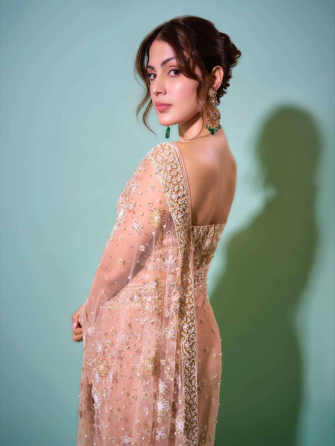 Rhea Chakraborthy Desi Look