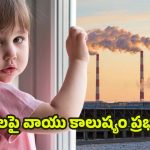 Air Pollution: పిల్లల్లో ఈ సమస్యలా ? వాయు కాలుష్యమే కారణం !