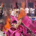 Congress vs BRS: ఫర్నిచర్‌ను తగలబెట్టిన కాంగ్రెస్ నేతలు.. మణుగూరు BRS ఆఫీస్ వద్ద హై టెన్షన్..