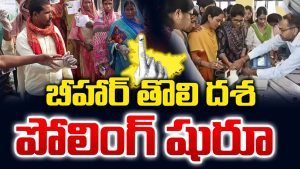 Bihar Assembly Election 2025: బీహార్‌ తొలి విడత పోలింగ్‌.. 121 స్థానాలకు బరిలో 1,314 మంది
