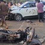 Road Accident: పెళ్లి కారు టైరు పేలి‌.. ముగ్గురు స్పాట్‌డెడ్‌