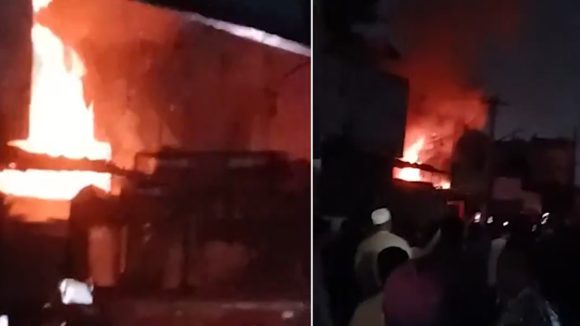 Hyderabad Fire Accident: పాతబస్తీలో అగ్నిప్రమాదం.. భారీగా ఆస్తి నష్టం