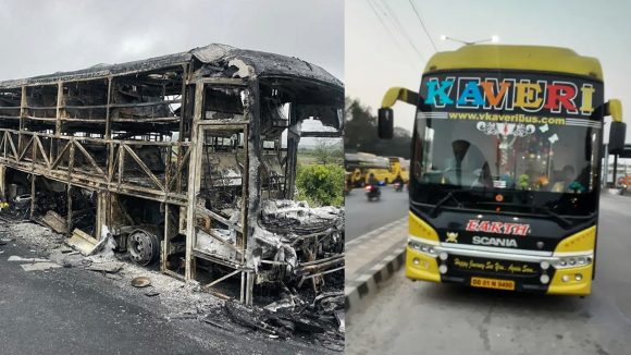 Kurnool Bus Accident: కర్నూలు ప్రమాదం.. వేమూరి కావేరి ట్రావెల్స్‌ బస్సు యజమాని అరెస్ట్