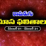 Monthly Horoscope in Telugu: ‘డిసెంబర్ రాశిఫలాలు’ :  ఈనెలలో ఆ రాశి ఉద్యోగులకు శుభవార్తలు – వారికి నూతన వాహన యోగం