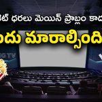 Movie Theaters : నిర్మాతలు మారారు.. మరి థియేటర్స్ ఓనర్స్ పరిస్థితేంటి?
