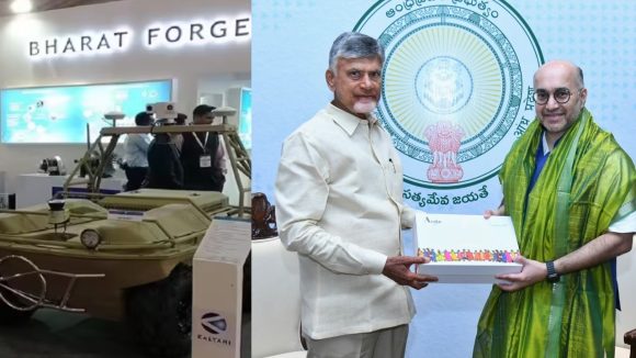 Visakhapatnam: ఏపీ వైపు  భారత్‌ ఫోర్జ్‌..  వాటిలో పెట్టుబడులు, సీఎం చంద్రబాబుతో ఆ సంస్థ వైస్ ఛైర్మన్ భేటీ