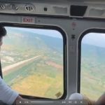 Telangana News: ఎస్ఎల్బీసీ టన్నెల్ సర్వే.. హెలికాఫ్టర్ నుంచి ప్రత్యక్షంగా తిలకించిన  సీఎం రేవంత్-మంత్రులు ఉత్తమ్, కోమటిరెడ్డి