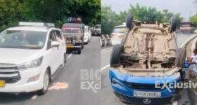 Road Accident: కూలీలు వెళ్తున్న టాటా ఏసీ వాహనం బోల్తా.. స్పాట్‌లో 20 మంది
