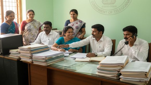 TG Govt: అవుట్ సోర్సింగ్ పంచాయతీ ఉద్యోగులకు గుడ్ న్యూస్.. మరో ఏడాది సర్వీస్ పొడిగింపు