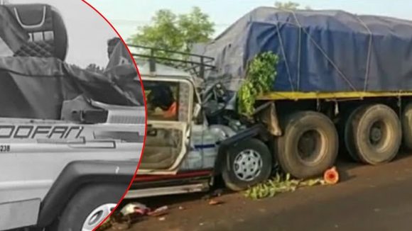 Srikakulam Road Accident: లారీని ఢీకొన్న తుఫాన్ వాహనం, ఎగిరిపడిన ప్రయాణికులు, శ్రీకాకుళం జిల్లాలో