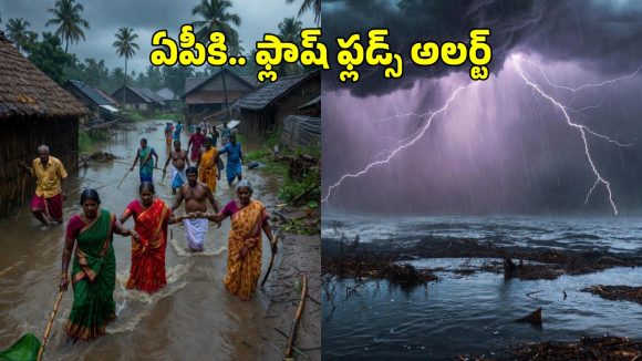 Flash Floods: బంగాళాఖాతంలో ‘దిత్వా’ తుపాను.. ఏపీలోని ఈ జిల్లాలకు ఫ్లాష్ ఫ్లడ్స్ అలర్ట్