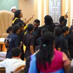 GHMC Council Meeting: జీహెచ్ఎంసీ కౌన్సిల్ సమావేశం రచ్చ రచ్చ.. బీజేపీ, మజ్లిస్ మధ్య తోపులాట