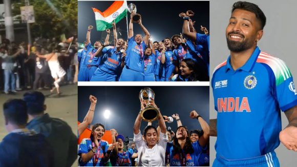 Hardik Pandya: ఛాంపియ‌న్ గా టీమిండియా.. ముంబై వీధుల్లో గంతులు వేసిన హ‌ర్ధిక్ పాండ్యా