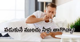 Health Tips: నిద్రపోయే ముందు నీళ్లు తాగడం మంచిదా? కాదా?.. ఈ విషయంలో నిపుణులు మాట ఇదే!