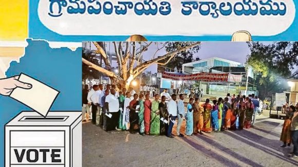 Telangana Gram panchayat Elections: తెలంగాణలో గ్రామ పంచాయతీ ఎన్నికల కోలాహలం.. రాత్రి 10 గంటల వరకు, నేటి నుంచి రెండో విడత
