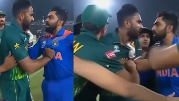 IND VS PAK:  గ్రౌండ్ లోనే త‌న్నుకున్న పాకిస్తాన్, టీమిండియా ప్లేయ‌ర్లు ?