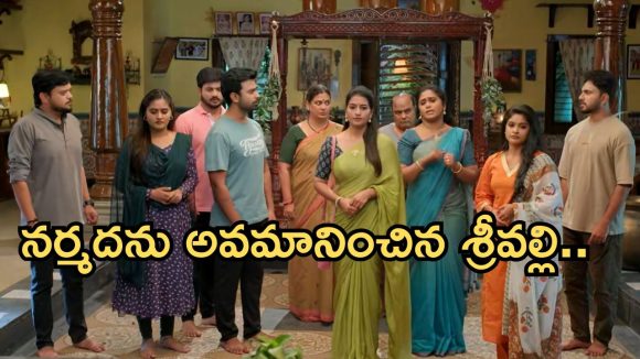 Illu Illalu Pillalu Today Episode: నర్మదకు భద్ర స్ట్రాంగ్ వార్నింగ్.. ఇంట్లో రచ్చ చేసిన శ్రీవల్లి..భాగ్యం దెబ్బకు ఆనందరావుకు షాక్..