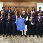 Indian Womens Team: ప్ర‌ధాని మోడీకి వ‌ర‌ల్డ్ క‌ప్ విజేత‌ల స్పెష‌ల్ గిఫ్ట్‌..”న‌మో” అంటూ