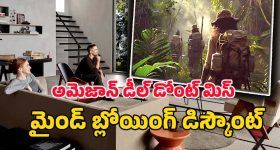 Amazon Offer Smart TV: అమెజాన్‌లో ఎప్పుడూ చూడని భారీ ఆఫర్.. ఎల్‌జి 43 ఇంచుల టీవీ రూ.29వేలలోపే..
